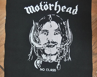 Motörhead No Class Lemmy BACK PATCH