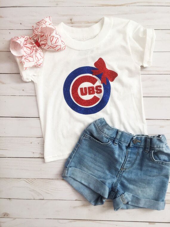Cubs Shirt Cubs Girl Shirt Cubs Toddler Cubs Baby Cute