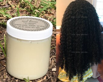 Natural Hair, Hair Butter, Detangler, Moisturizer, Hair Growth, Hair Strength, Healthy Hair, Grow Hair, Conditioner, Beard Cream, No Poo