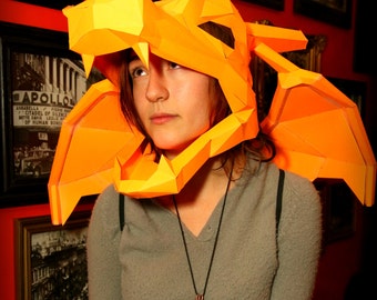 Charizard Paper Mask & Wings