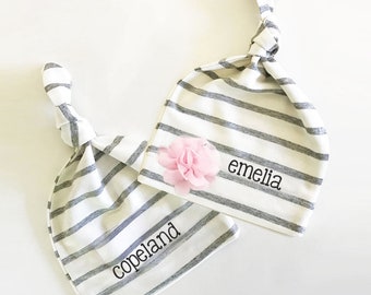 Personalized Baby Hat - Personalized Baby Gifts Custom Baby Hats Personalized Baby Hat Coming Home Outfit Baby Shower Gift