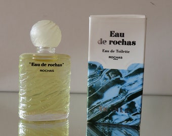 Eau de Rochas by Rochas - half FULL - Miniature perfume bottle - Eau de Toilette Parfum- Mother’s Day