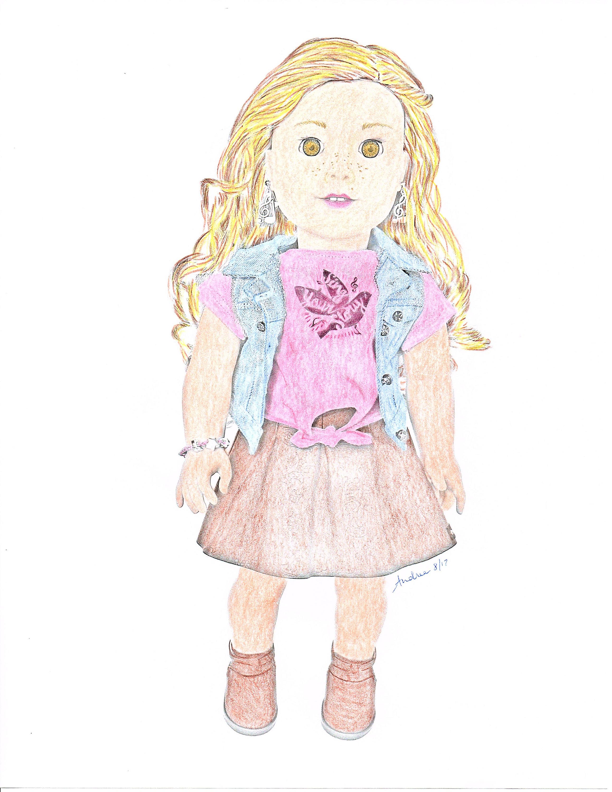 Description Tenney Grant Doll Coloring Pages