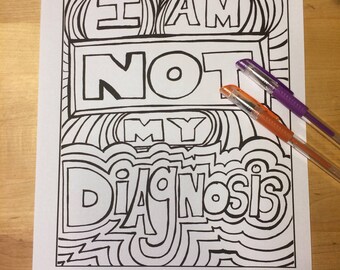 not my diagnosis  etsy