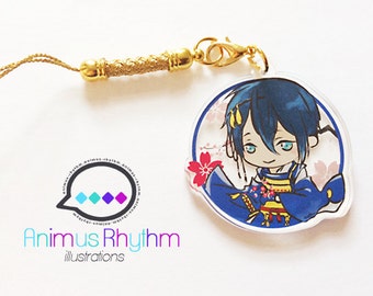 SALE Clear Acrylic straps charm: Touken Ranbu Mikazuki Munechika