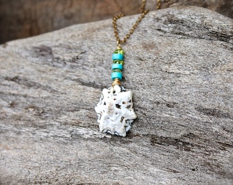 SALE Hawaii Shell Necklace - Limpet Seashell Jewelry - Hawaiian Jewelry - Shell Jewelry from Hawaii - Seashell Necklace - Sea Gypsy Necklace