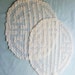 Pair of Feng Shui Balance and Harmony Filet Crochet Doily Cloths Reserve for Mimi B.