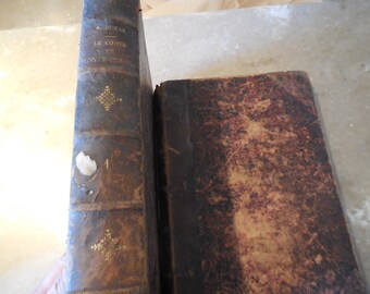 EXRARE Circa 1887 Complete The Count of Monte Cristo by Alexandre Dumas Illustrated Edouard Riou Wood Plates Good Escape Folio