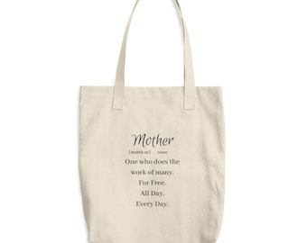 Mother Definition Cotton Tote Bag
