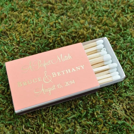 150 Printed A Perfect Match Personalized Matches