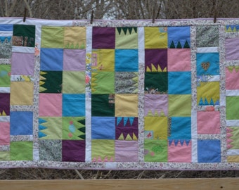 Memory Quilt Made From Recycled Clothing