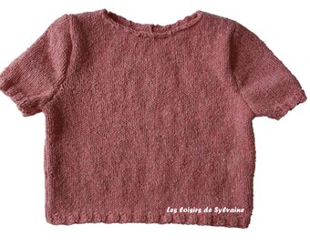 short sleeved sweater