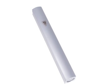 Jerusalem Metal Mezuzah with blessings for home