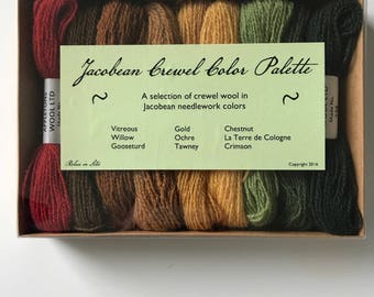 Jacobean Crewel Thread: Basic Collection