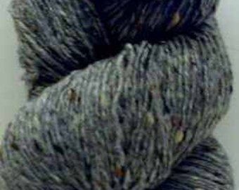Aran Tweed Yarn (Warm Grey) Irish Donegal Kilcarra Wool 7oz/200g