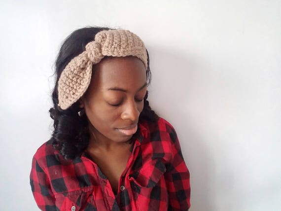 Crochet Bunny Headband, Gifts for Girlfriend, Bunny Ears Headband, Easter Gifts for Her, Boho Womens Headband, Best Gifts for Her