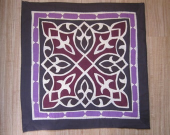 Pillow applique art, Egyptian, Handmade (5/5)