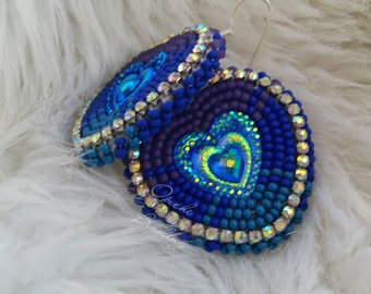Native American beaded earrings