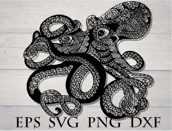 Download Octopus zentangle svg file / animal mandala svg / mandala ...