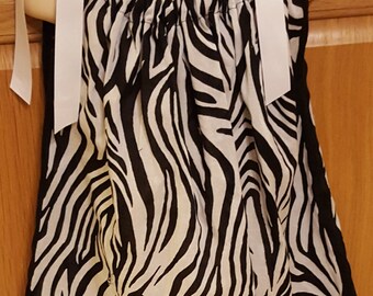 Zebra print,Bandanna dress, summer