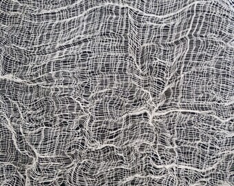 3.5 yards of vintage cheesecloth