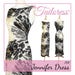 Jennifer Dress Pdf Sewing Pattern for Women Dress Pattern Long Dress Pattern Women Dress Pattern Summer Dress PDF Dress Pattern Jersey Dress