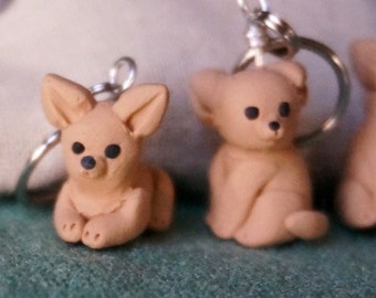 Chihuahua Stitch Markers (set of 4)