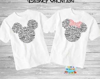 Family disney world shirts 2018, Disney Family Shirts, Matching Family Disney Shirts, Personalized Disney Shirts for Family 2018 des48