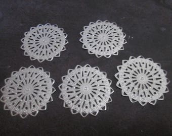 2 prints silver 36 mm