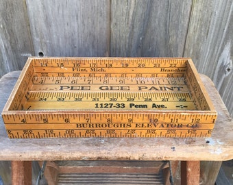 Handmade Oblong Yardstick Box