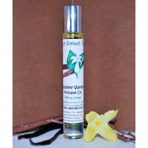 Jasmine Vanilla Perfume Oil RollOn .33oz