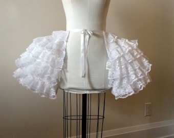 Rococo Panniers or Side Hoops in Lace