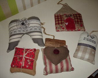 set of hanging decorations