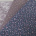 Fabric Scraps 1 pound Assortment Home Decor Cotton Fabric Mix lavender and light purple.