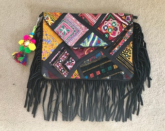 Indian Ethnic Banjara Clutch, Indian Clutch, Gypsy Clutch, Boho Clutch