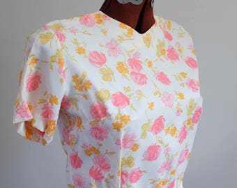 1960's Judy Bond Silky Blouse