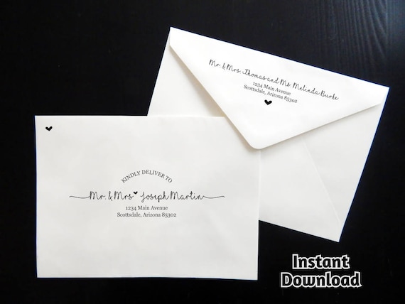 Printable Invitations With Envelopes 5