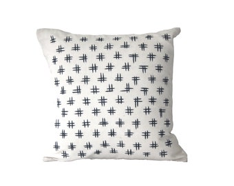 Hashtag Embroidered Cushion Covers | Decorative Pillow Covers | Couch Pillows