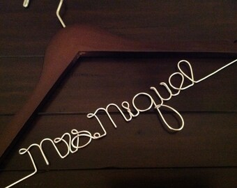 SUPER SALE TODAY!!!!Wedding Hanger/Personalized Wedding Hanger/Bride Hanger/Hanger/Bride/Name Hanger/Wedding Hanger/Custom Hanger.