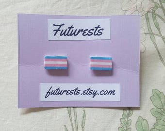 Trans Pride Earrings/LGBTQ+ Pride