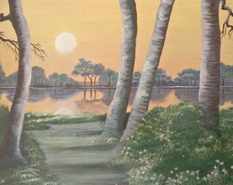 Original painting of an Irish landscape