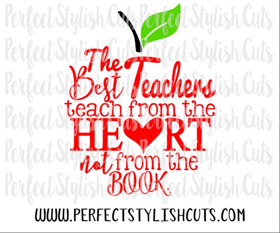 The Best Teachers SVG DXF EPS png Files for Cutting