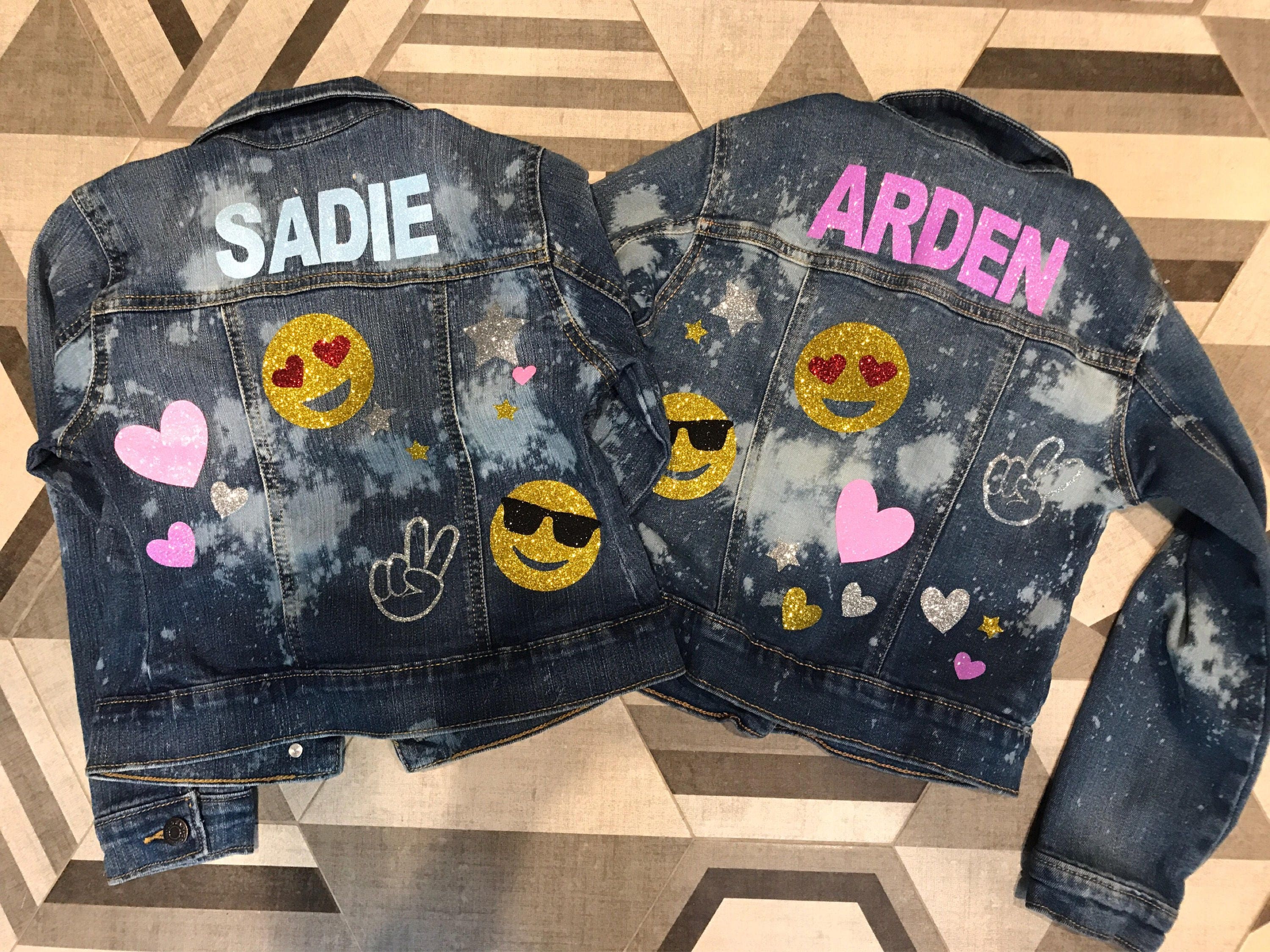 Jean Jacket Denim Jacket Personalized Girls Denim Jacket