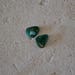 Evans Turquoise Cabochon Pair