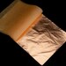Pure 100% Copper Leaf Sheets - 50 Leaves - 14 x 14 cm - For Gilding - Art Work