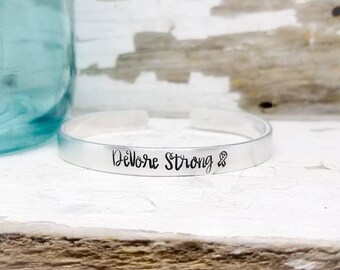 DeVore Strong cuff bracelet
