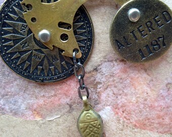 Altered Mixed Metals Necklace
