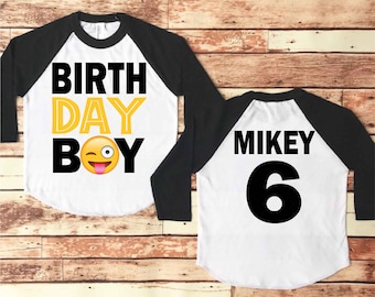 Emoji Birthday Shirt, Emoji Party, Emoji Shirt, Emoji Birthday, Emoji Birthday Outfit, Emoji Birthday Shirt Boy, Emoji Birthday Party