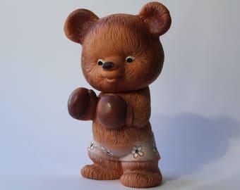 boxing bear etsy