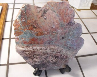 Suiseki Scenic Volcanic Eruption Rock for Home Display, Natural Stone Trivet